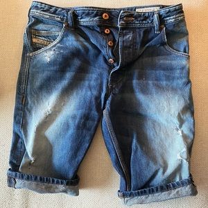 Diesel denim shorts